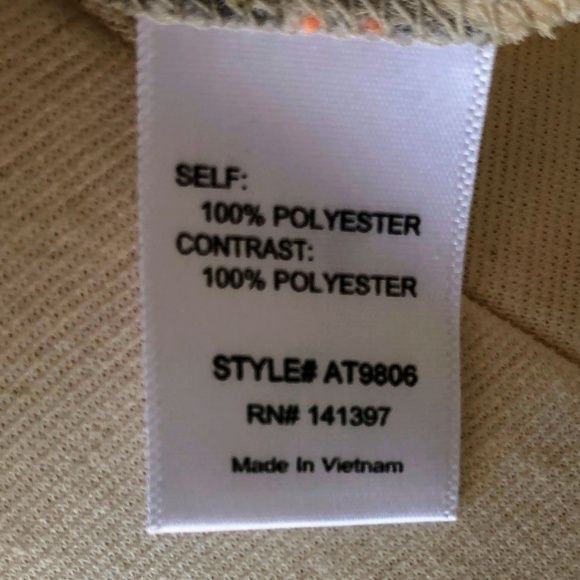 🎉ASTR Neon Geometric Racerback Tank Black Straps - Picture 7 of 9